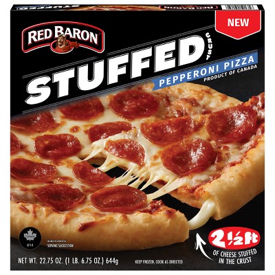 Red Baron Pepperoni Stuffed Crust Frozen Pizza - 22.75oz