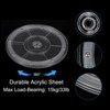 Unique Bargains 360 Degree Rotating Anti-slip High-strength Plastic Smooth Rotation Clear Lazy Susan 2 Pcs - 3 of 4