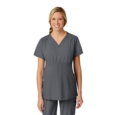 Wink W123 Maternity V-Neck Scrub Top