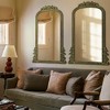 Beautyolove 24 in. W x 36 in. H Antique Arched Wood Framed Wall Mirror Decorative Wall Mirror - 3 of 4
