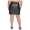 Calvin Klein Womens Belted Faux-Leather Pencil Skirt - 2 of 2