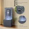 Teamson Home 32" Fiberglass and Polyresin Waterfall Fountain Gray - 4 of 4