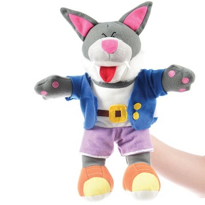 Детские куклы Constructive Playthings Three Little Pigs Hand Puppet Set – 4 Soft Storytelling Puppets for Imaginative Play - All Ages — фото 4