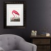 Trademark Fine Art - Pictufy  Pink Flamingo From Birds of America 1827 Matted Framed Art - 2 of 4