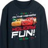 Men's - Disney - On The Highway To Holiday Fun Long Sleeve Graphic T-Shirt - 2 of 4
