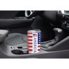 100 North 20 Ounce Stainless Steel On the Go Travel Tumbler With Push Top Lid, America White - 3 of 4
