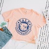 Yale University Bulldog Circle - Women's Boxy Crop Top Graphic T-Shirt - 2 of 4