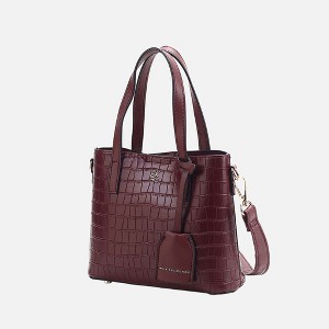 MKF Collection Isolde Women’s crocodile embossed Tote Bag by Mia K - 1 of 4