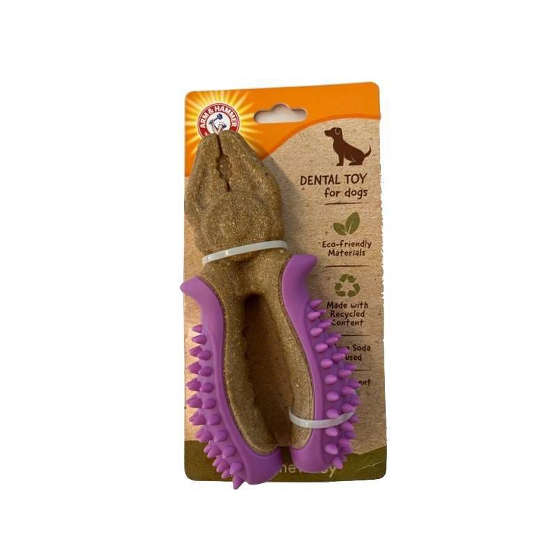 Arm &#38; Hammer Wood Mix Pliers Dog Toy - 7&#34;, 1 of 6
