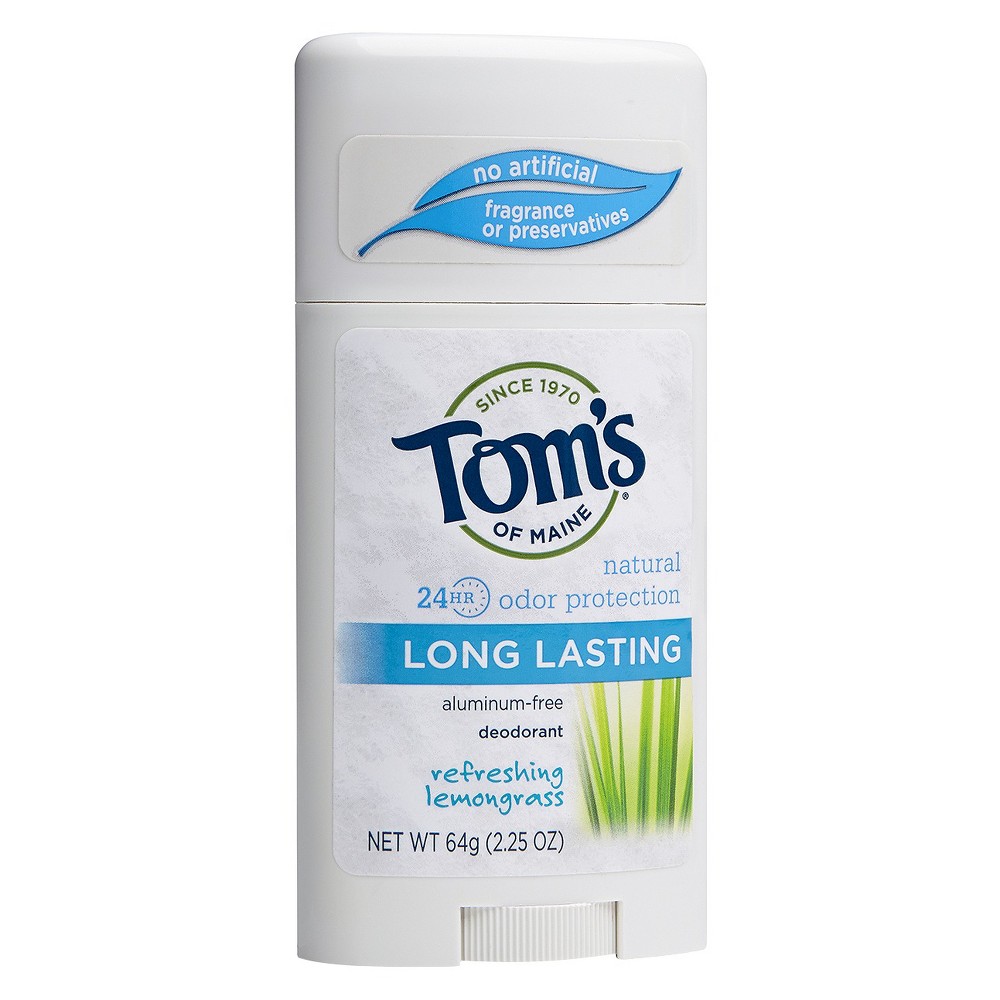 UPC 077326613252 product image for Tom's of Maine Long Lasting Refreshing Lemongrass Natural Deodorant Stick - 2.25 | upcitemdb.com