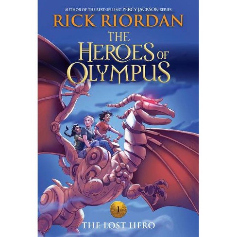 Heroes Of Olympus The Book One The Lost Hero New Cover By Rick Riordan Paperback Target