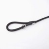 ZippyPaws Mod Essential Dog Leash, Durable Rope Leash with Leather Accents, 5 Ft Long, Black - 3 of 4