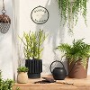 0.4gal Iron Outdoor Watering Can with Powder Coat Finish Black - Threshold™ - 2 of 3