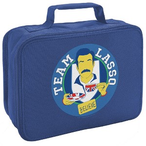 Ted Lasso Badge Insulated Soft Sided Lunch Box - 1 of 4