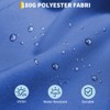 13 FT Patio Umbrella, Double-Sided Rectangle  Patio Umbrella with Base, UV Protection, Waterproof and Windproof, for Poolside, Lawn & Backyard - 3 of 4