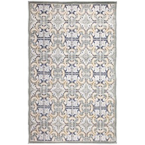 Liora Manne Canyon Floral Indoor/Outdoor Rug.. - 1 of 4