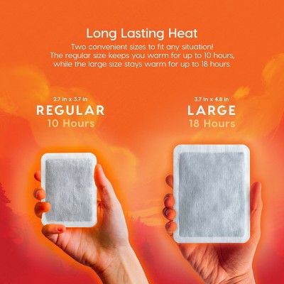 Iris Usa Large 20 Individual Packs Hot Hand Warmers, Body Warmers Target