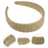 Unique Bargains Women's Fashion Straw Headband 5.91"x1.57"  1 Pc - 3 of 4