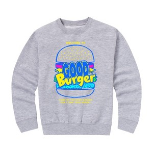 Boys' - Good Burger - Home of the Good Burger Graphic Long Sleeve Fleece Sweatshirt - 1 of 4