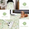 Floral Area Rugs for Living Room Modern Boho Rugs Kids Room Print Carpet Low Pile Washable Area Rug Nursery Farmhouse Decor - 3 of 4