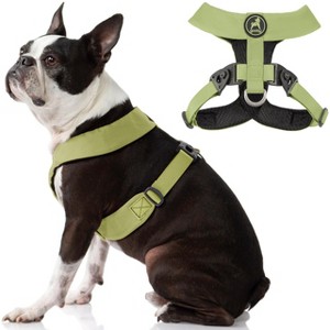 Gooby Comfort X Harness Dual Snap, Green, Large - 1 of 1