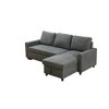 AndMakers 83 in. Polyester Full Size Sofa Bed with Storage - 3 of 4
