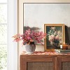 12" x 16" Antique Floral Framed Canvas Board Olive Green - Threshold™: Botanical Digital Art, Gold Frame, Vertical Layout - 2 of 4