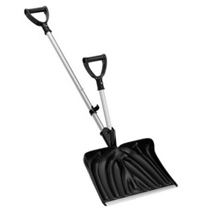 Ergonomically Designed Snow Shovel with Auxiliary Handle for Stability and Ease of Use, Suitable for Clearing Snow on Roads and in Gardens - 1 of 1