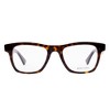 Bottega Veneta BV 1120O 002 Unisex Square Eyeglasses Havana 51mm - 2 of 3