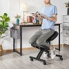 Yaheetech Ergonomic Kneeling Chair Adjustable Knee Stool Posture Corrective Chair,Black - 2 of 4