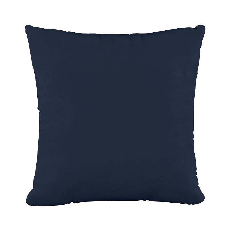 18"x18" Polyester Fill Pillow with Welt in Velvet - Skyline Furniture, 1 of 8