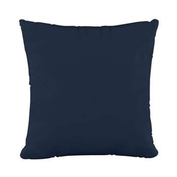18"x18" Polyester Fill Pillow with Welt in Velvet - Skyline Furniture