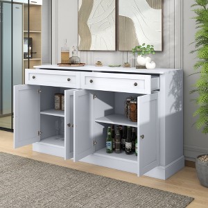 YOOCOZZ Kitchen Sideboard Buffet Cabinet with Drawers & Doors - 1 of 4