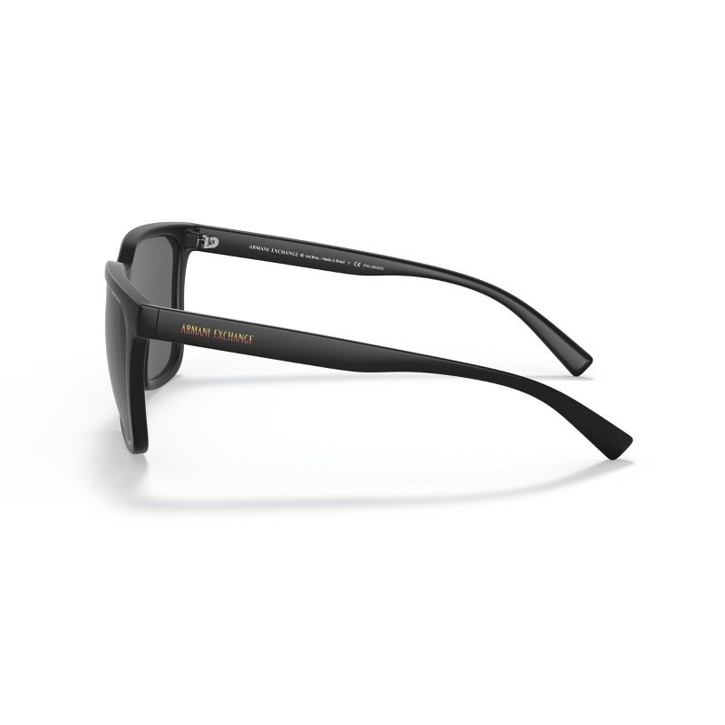 Armani Exchange AX4108S 57mm Male Rectangle Sunglasses Polarized, 3 of 7