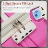 BEAFUP Hardshell Luggage Sets 3 Pieces 20"+28" Luggages and Cosmetic Case Spinner Suitcase with TSA Lock Lightweight - 4 of 4