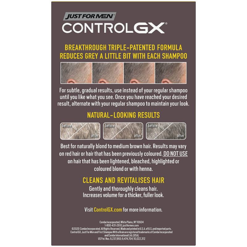 Just For Men Control GX Light Shades Shampoo - 4 fl oz, 3 of 13
