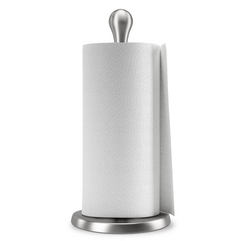 Umbra Steel/pvc Tug Paper Towel Holder Dark Gray : Target