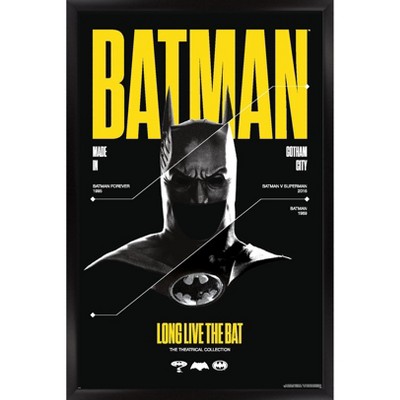 Trends International DC Comics Batman: 85th Anniversary - Long Live The Bat (Batman) Framed Wall Poster Prints