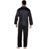 INTIMO Mens Silk Pajama with Flat Piping Detail - 2 of 4