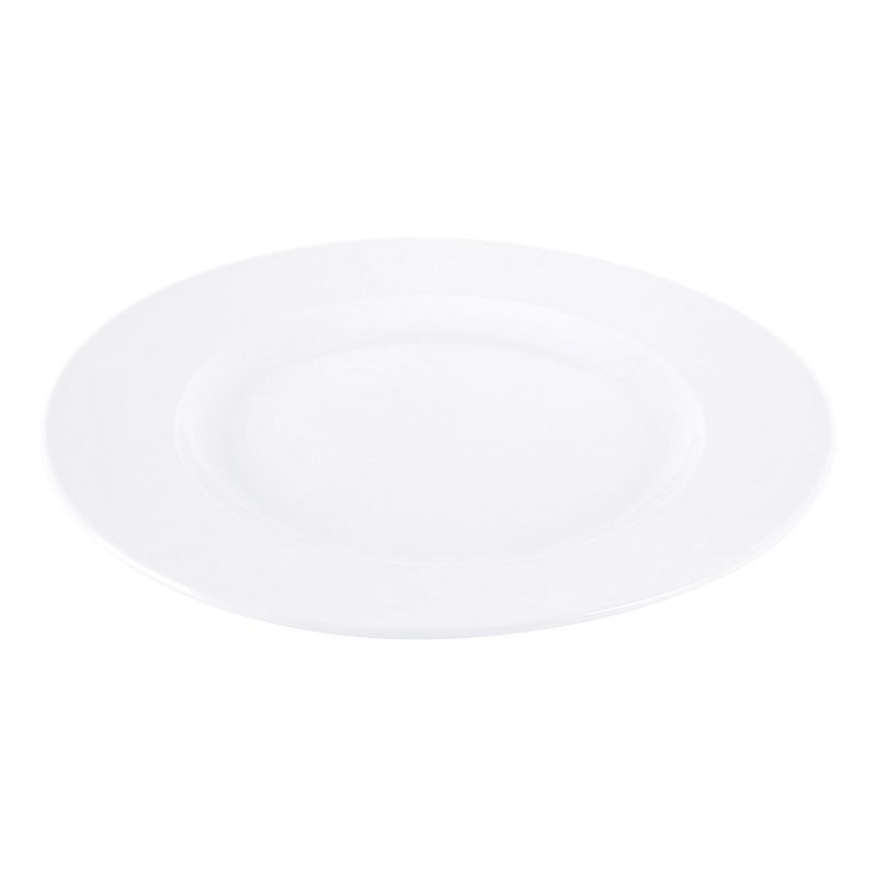 Our Table Simply White 6 Piece 8 Inch Porcelain Salad Plate Set, 2 of 5