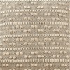 18"x18" Cotton Moroccan Design Square Pillow Cover Natural - Saro Lifestyle - image 3 of 4