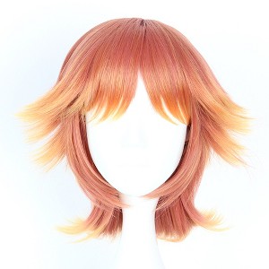 Unique Bargains Women's Wigs 12" Multicolour with Wig Cap - 1 of 4