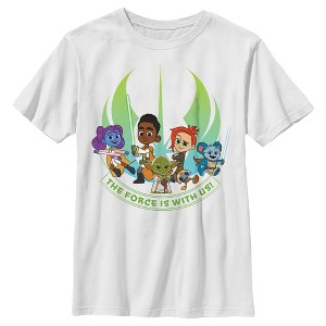 Boy's Star Wars: Young Jedi Adventures The Force is With Us T-Shirt - 1 of 4