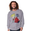 Christmas Member of Naughty List Sweatshirt for Men or Women Brisco Brands - 3 of 4