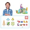 PICASSO-TILES Magnetic Tiles for Kids, 26PCS Dinosaur Theme, Construction STEM Building Blocks Educational Toy - 2 of 4