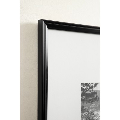Black Polystyrene 16x20 Picture Frame Set with Glass Cover