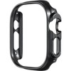 Worryfree Gadgets Full Cover Hard Bumper Case for Apple Watch Ultra 49mm Shockproof Protective Frame, Transparent - 2 of 4