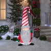 Gemmy Christmas Inflatable Santa Gnome, 5 ft Tall, Multi - 2 of 4