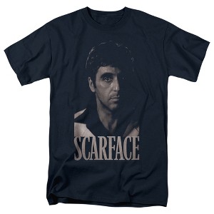 Scarface B&W Tony Adult T-Shirt - 1 of 4