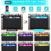 Acekool Modern 6-Drawer Dresser with LED Lights & Charging Station – Storage Organizer for Bedroom & Living Room - 3 of 4